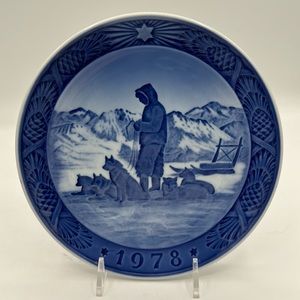 Royal Copenhagen Collectors Plate 1978